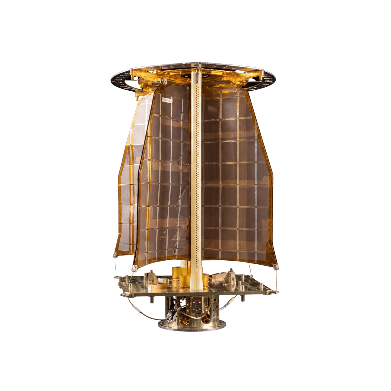 MMA Space log periodic membrane antenna image.