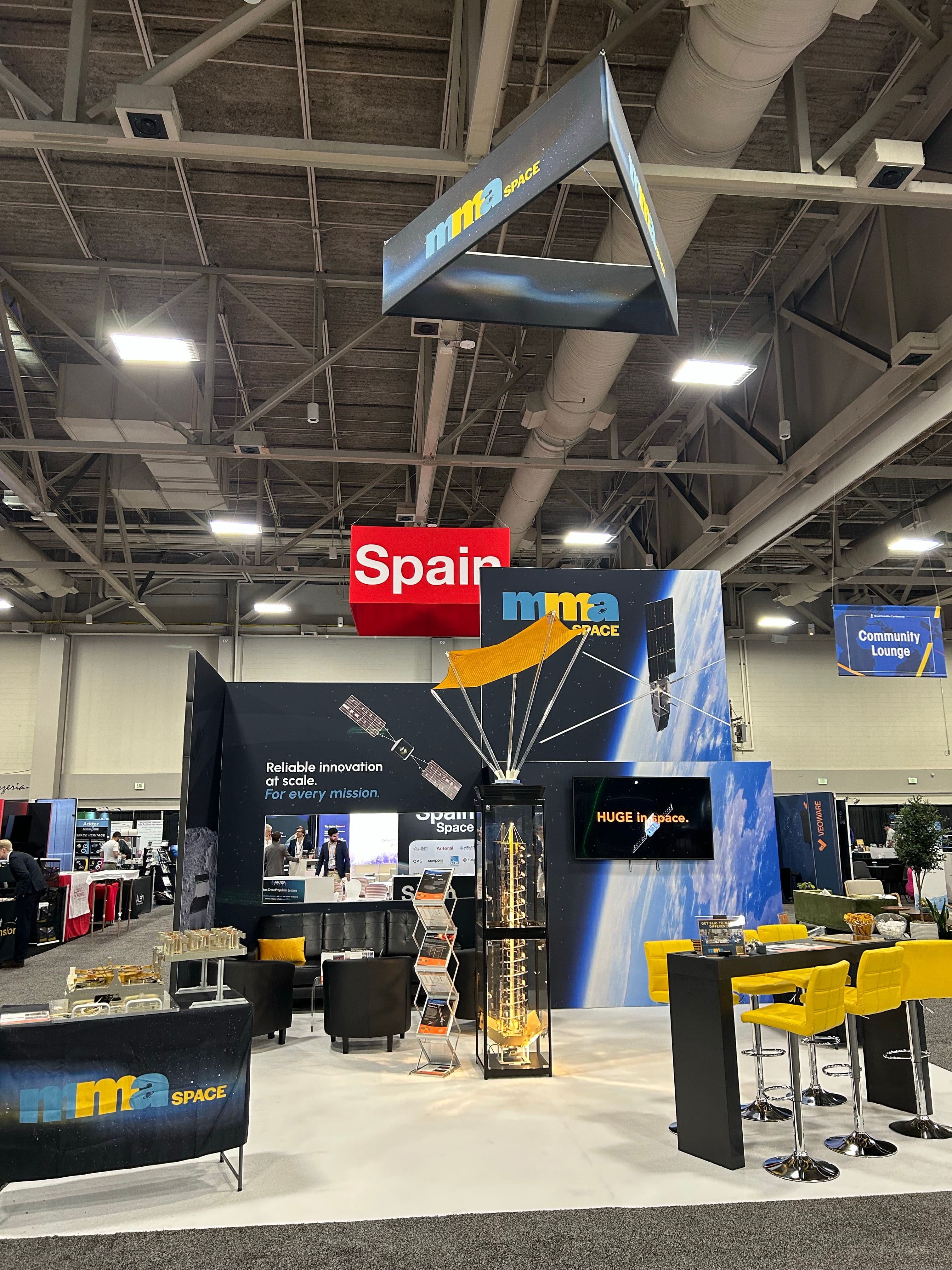 MMA Space booth 1029 at 2026 SmallSat conference